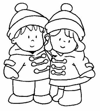 INVIERNO LAMINAS PARA PINTAR